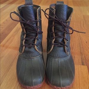 Authentic 8” LL Bean duck Boots